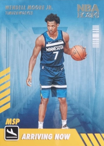 #26 Wendell Moore Jr. - Minnesota Timberwolves - 2022-23 Hoops - Arriving Now Basketball