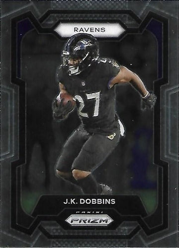 #26 J.K. Dobbins - Baltimore Ravens - 2023 Panini Prizm Football