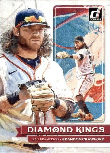#26 Brandon Crawford - San Francisco Giants - 2022 Donruss Baseball