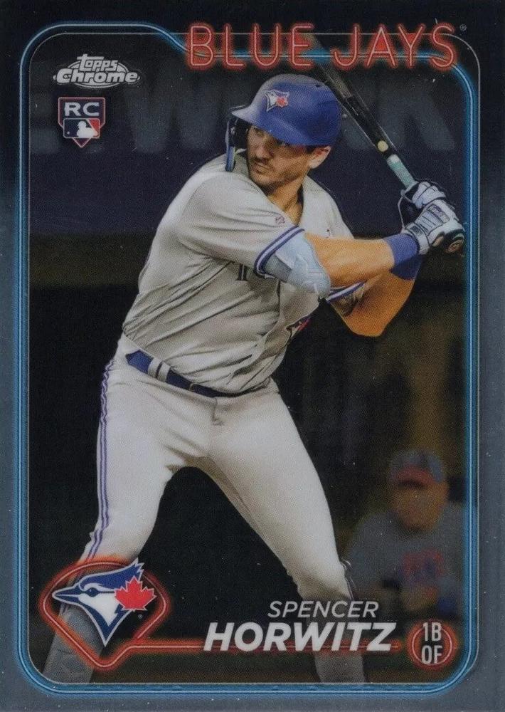 #26 Spencer Horwitz - Toronto Blue Jays - 2024 Topps Chrome Baseball