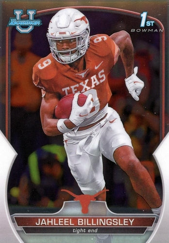 #26 Jahleel Billingsley - Texas Longhorns - 2022 Bowman Chrome University Football
