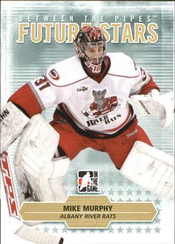 #26 Mike Murphy - Albany River Rats - 2009-10 In The Game Between The Pipes Hockey