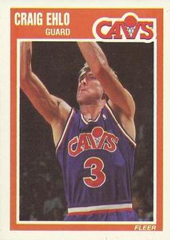 #26 Craig Ehlo - Cleveland Cavaliers - 1989-90 Fleer Basketball