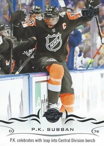 #526 P.K. Subban - 2018-19 Upper Deck Hockey