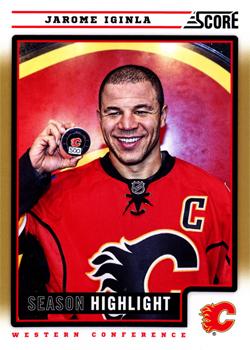 #26 Jarome Iginla - Calgary Flames - 2012-13 Score - Gold Rush Hockey