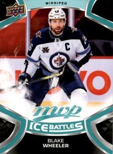#26 Blake Wheeler - Winnipeg Jets - 2021-22 Upper Deck MVP - Ice Battles Hockey
