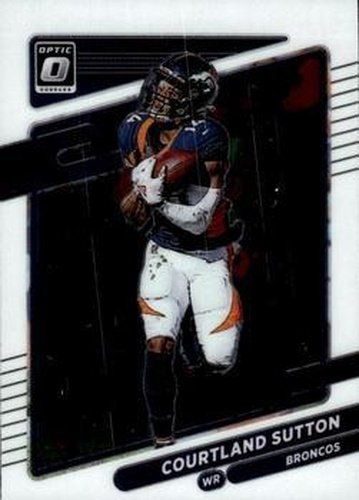 #26 Courtland Sutton - Denver Broncos - 2021 Donruss Optic Football