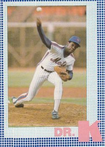 #26 Dwight Gooden - New York Mets - 1985 Renata Galasso Dwight Gooden Dr. K Baseball