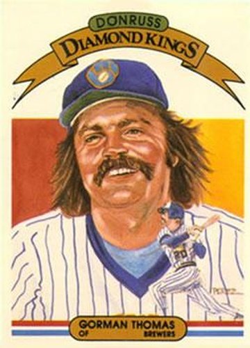 #26 Gorman Thomas - Milwaukee Brewers - 1982 Donruss Baseball