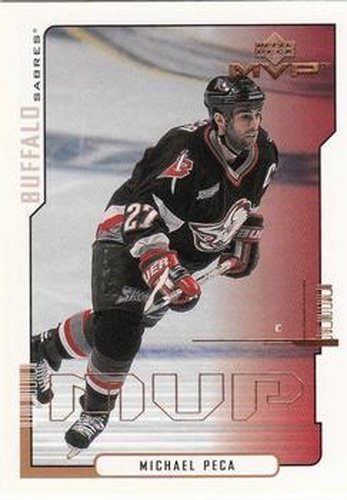 #26 Michael Peca - Buffalo Sabres - 2000-01 Upper Deck MVP Hockey