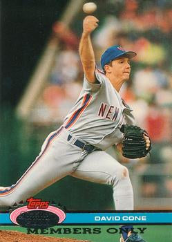 #NNO David Cone - New York Mets - 1991 Stadium Club Members Only