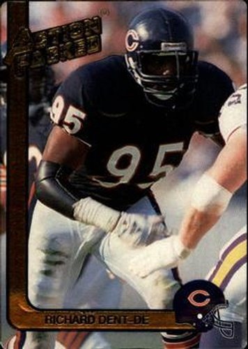 #26 Richard Dent - Chicago Bears - 1991 Action Packed Football