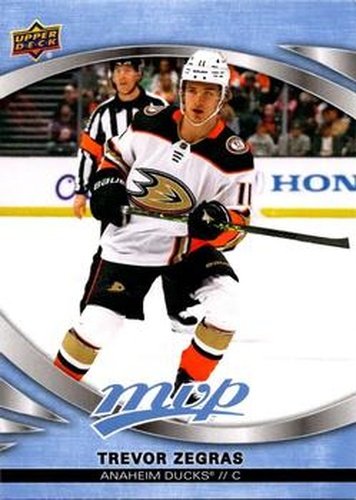 #26 Trevor Zegras - Anaheim Ducks - 2023-24 Upper Deck MVP Hockey