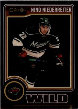 #26 Nino Niederreiter - Minnesota Wild - 2014-15 O-Pee-Chee Platinum Hockey