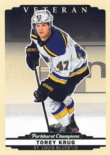 #26 Torey Krug - St. Louis Blues - 2022-23 Parkhurst Champions Hockey