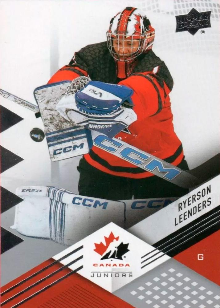 #26 Ryerson Leenders - Canada - 2024 Upper Deck Team Canada Juniors Hockey