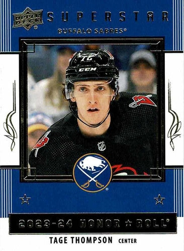 #HR-26 Tage Thompson - Buffalo Sabres - 2023-24 Upper Deck - Honor Roll Hockey