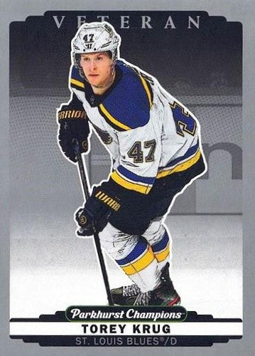 #26 Torey Krug - St. Louis Blues - 2022-23 Parkhurst Champions - Silver Hockey