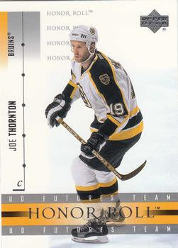 #26 Joe Thornton - Boston Bruins - 2001-02 Upper Deck Honor Roll Hockey