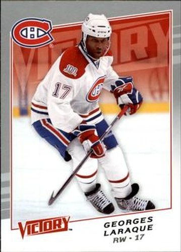 #276 Georges Laraque - Montreal Canadiens - 2008-09 Upper Deck Victory Hockey