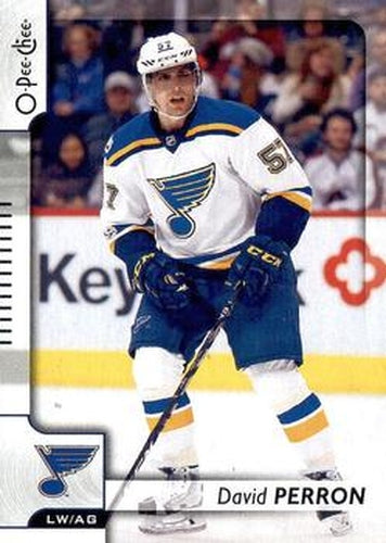 #26 David Perron - St. Louis Blues - 2017-18 O-Pee-Chee Hockey