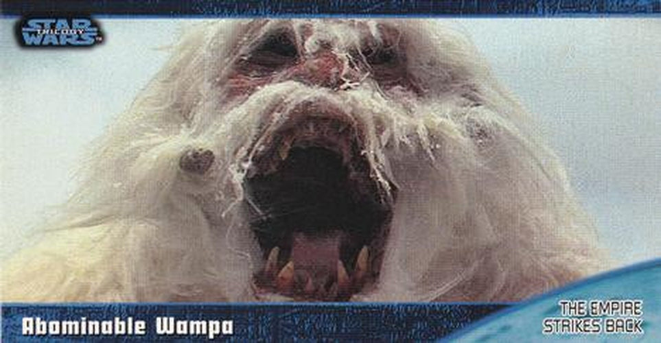 #26 Abominable Wampa - 1997 Topps Widevision Star Wars Trilogy
