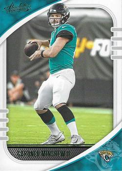 #26 Gardner Minshew II - Jacksonville Jaguars - 2020 Panini Absolute - Green Football