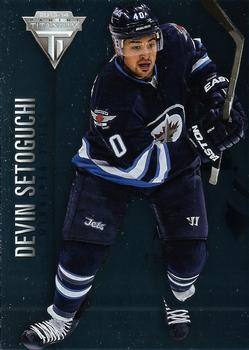 #26 Devin Setoguchi - Winnipeg Jets - 2013-14 Panini Titanium Hockey