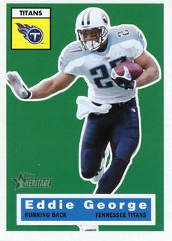 #26 Eddie George - Tennessee Titans - 2001 Topps Heritage Football