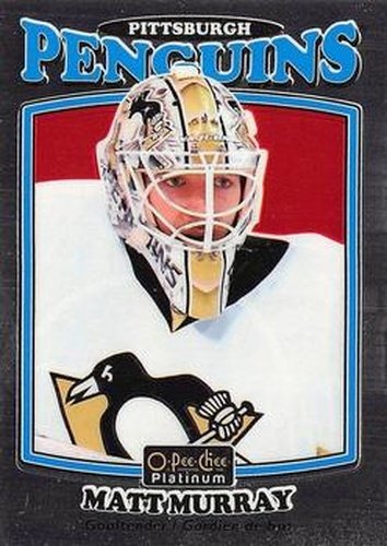#R-26 Matt Murray - Pittsburgh Penguins - 2016-17 O-Pee-Chee Platinum - Retro Hockey