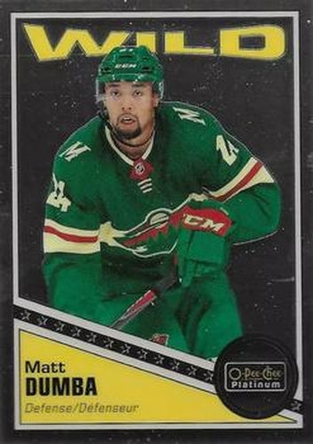 #R-26 Matt Dumba - Minnesota Wild - 2019-20 O-Pee-Chee Platinum - Retro Hockey