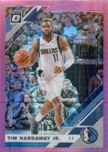 #26 Tim Hardaway Jr. - Dallas Mavericks - 2019-20 Donruss Optic - Hyper Pink Basketball
