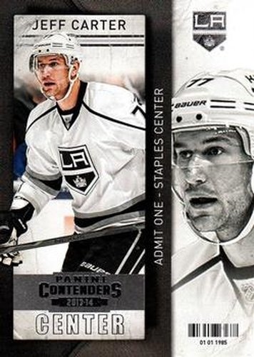 #26 Jeff Carter - Los Angeles Kings - 2013-14 Panini Contenders Hockey