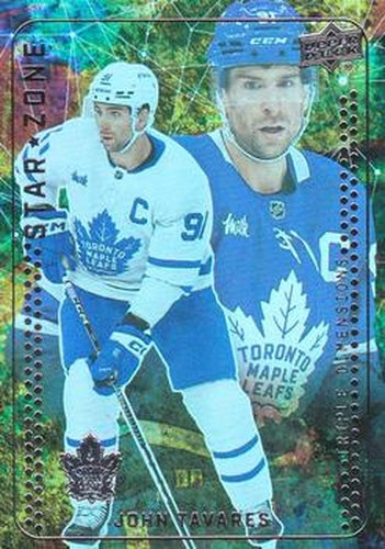 #SZ-26 John Tavares - Toronto Maple Leafs - 2023-24 Upper Deck - Star Zone Hockey