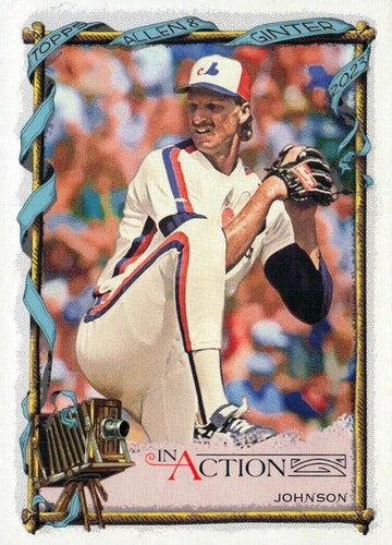 #26b Randy Johnson - Montreal Expos - 2023 Topps Allen & Ginter Baseball