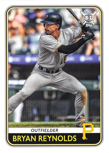 #27 Bryan Reynolds - Pittsburgh Pirates - 2020 Topps Big League Baseball