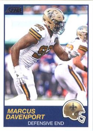 #270 Marcus Davenport - New Orleans Saints - 2019 Score Football