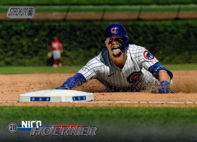 #270 Nico Hoerner - Chicago Cubs - 2023 Stadium Club Baseball