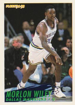 #270 Morlon Wiley - Dallas Mavericks - 1994-95 Fleer Basketball