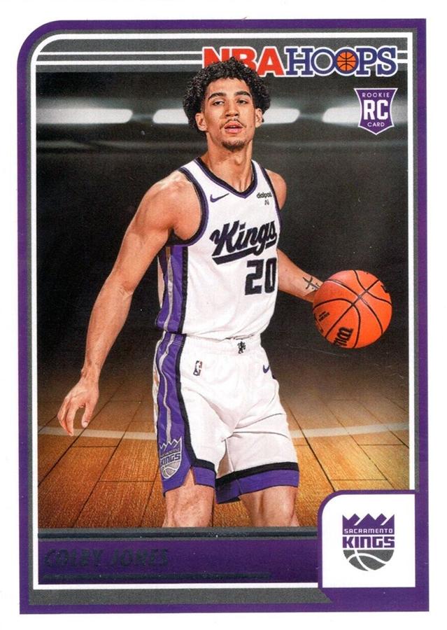 #270 Colby Jones - Sacramento Kings - 2023-24 Hoops Basketball