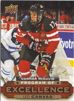 #C270 Connor McDavid - Canada - 2015-16 Upper Deck - UD Canvas Hockey