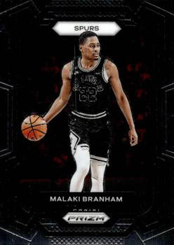 #270 Malaki Branham - San Antonio Spurs - 2023-24 Panini Prizm Basketball