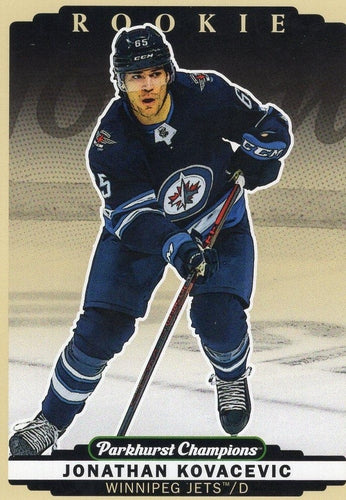 #270 Jonathan Kovacevic - Winnipeg Jets - 2022-23 Parkhurst Champions Hockey