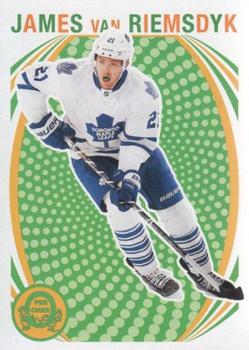 #270 James van Riemsdyk - Toronto Maple Leafs - 2013-14 O-Pee-Chee - Retro Hockey