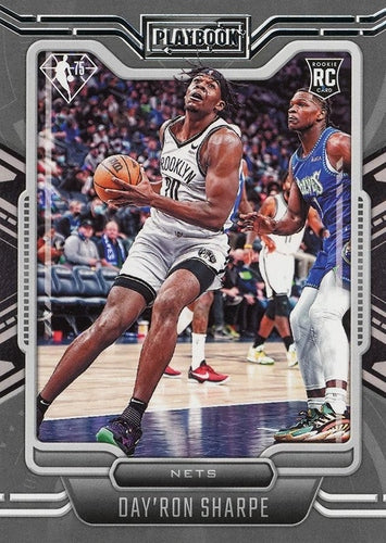 #270 Day'Ron Sharpe - Brooklyn Nets - 2021-22 Panini Chronicles Basketball