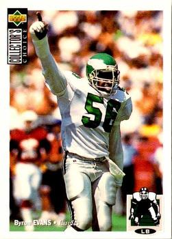 #270 Byron Evans - Philadelphia Eagles - 1994 Collector's Choice Football