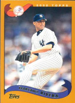 #270 Mariano Rivera - New York Yankees - 2002 Topps Baseball