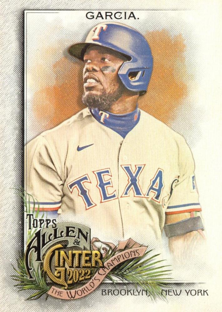 #270 Adolis Garcia - Texas Rangers - 2022 Topps Allen & Ginter Baseball