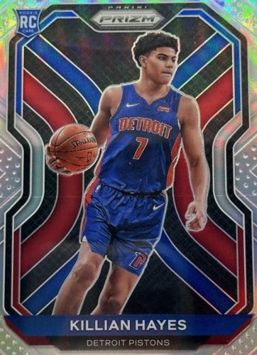 #270 Killian Hayes - Detroit Pistons - 2020-21 Panini Prizm - Silver Prizms Basketball