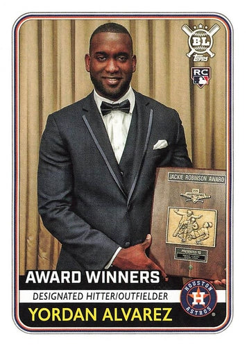 #270 Yordan Alvarez - Houston Astros - 2020 Topps Big League Baseball